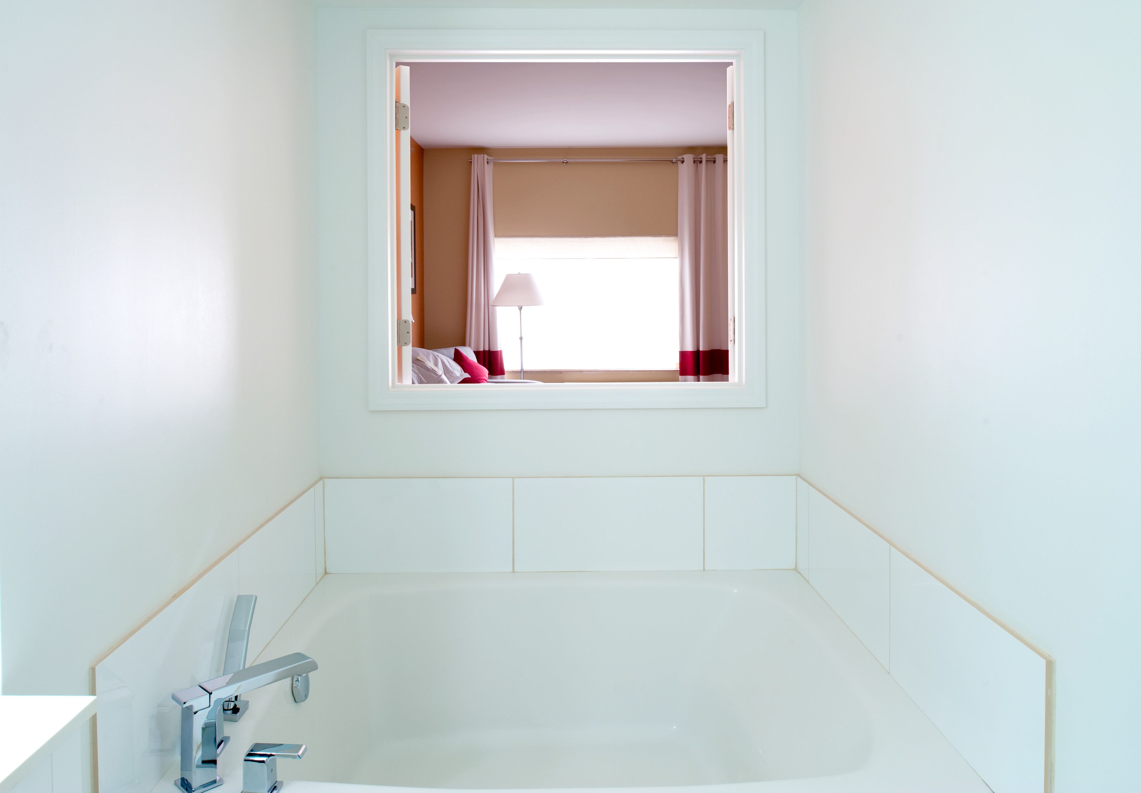 down duvets, pillow-top beds, desk, blackout curtains