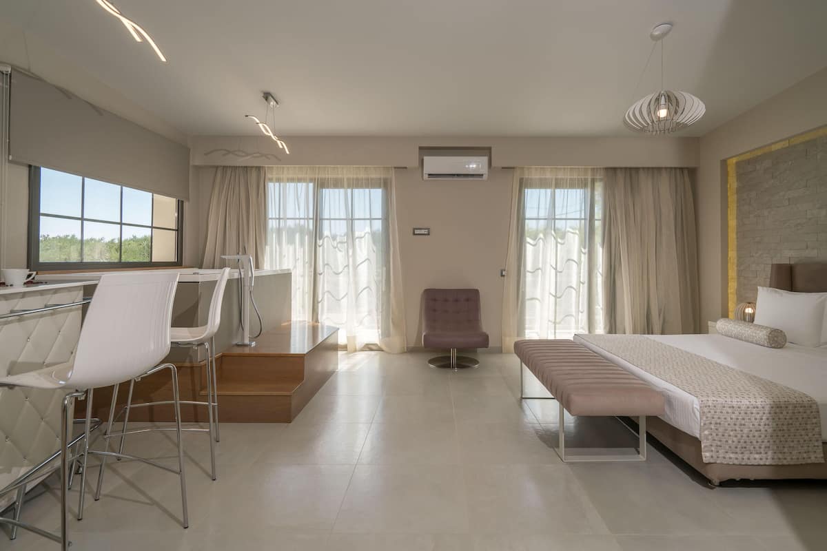 Habitación doble ejecutiva | 1 habitación y ropa de cama de alta calidad