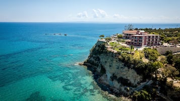 Voorkant van accommodatie