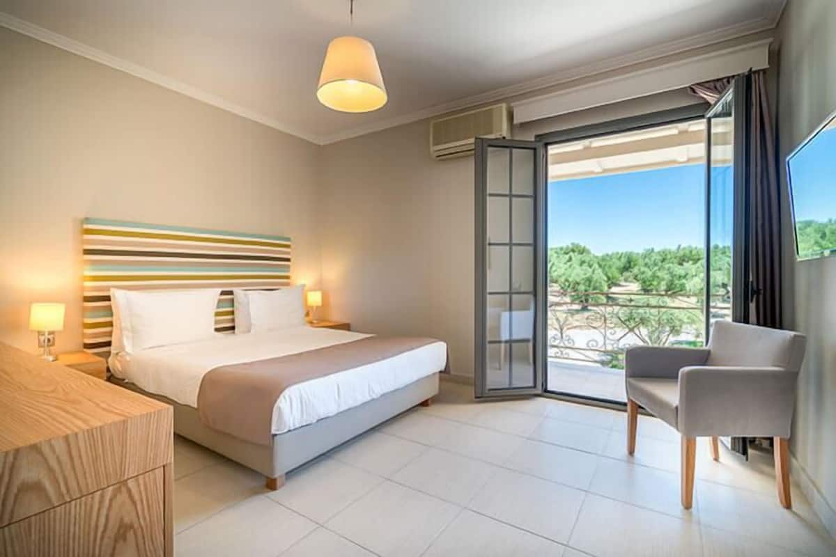 Habitación doble, vista a la montaña | 1 habitación y ropa de cama de alta calidad