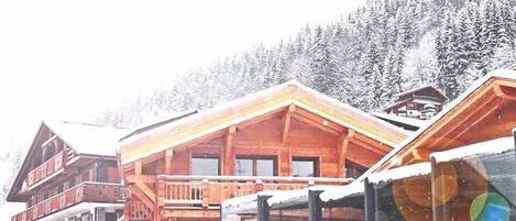 Fassade der Unterkunft