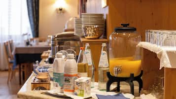 Petit déjeuner buffet compris tous les jours