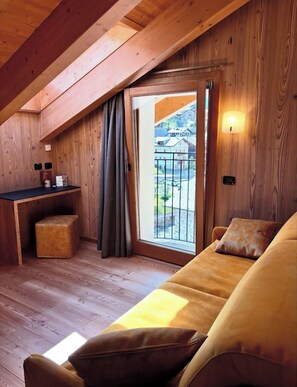 Premium bedding, in-room safe, desk, laptop workspace - Hotel Pedranzini (Valfurva)