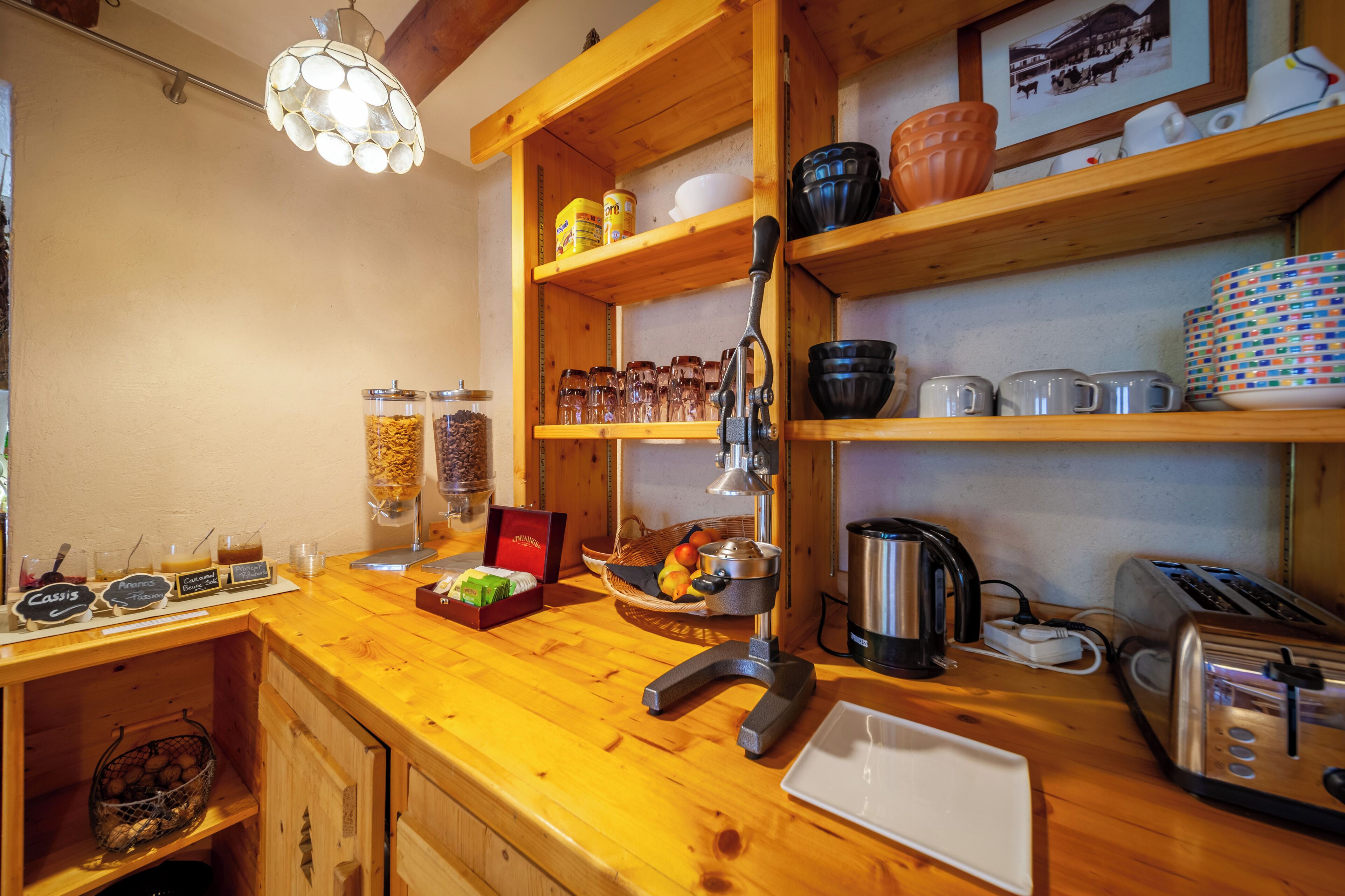 daily buffet breakfast (eur 14 per person)