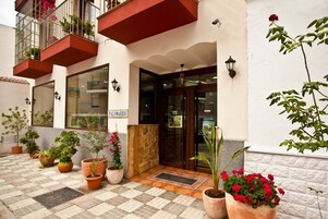 Entrada de la propiedad