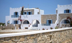 Façade de l’hébergement