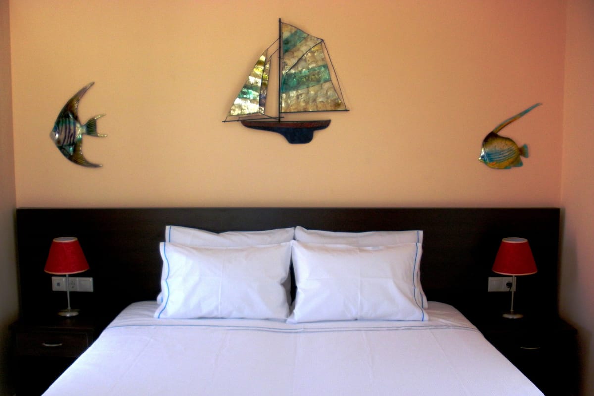 Superior Studio, Sea View | Egyptian cotton sheets, premium bedding, Select Comfort beds
