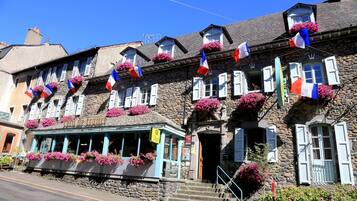 Façade de l’hébergement