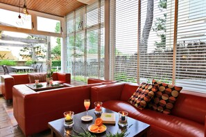 Sala de estar en el lobby