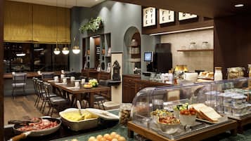 Daily buffet breakfast (EUR 14 per person)