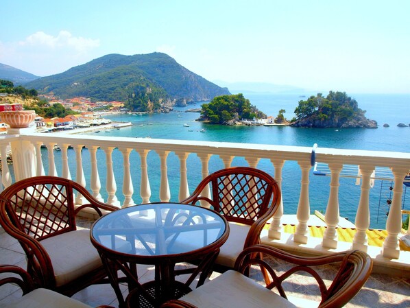 Apartment, 2 Bedrooms, Sea View | Balcony