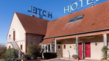 Voorkant van accommodatie