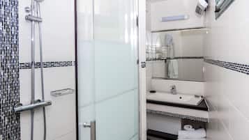 Free toiletries, hair dryer