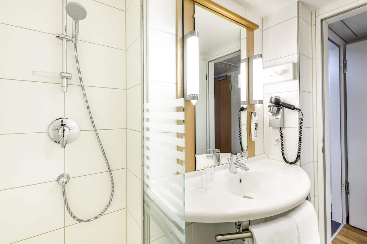 standard room, 1 double bed with sofa bed | hypo-allergenic bedding, desk, blackout curtains, soundproofing