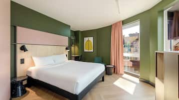 Standardzimmer, 1 Doppelbett | Allergikerbettwaren, Schreibtisch, Verdunkelungsvorhänge