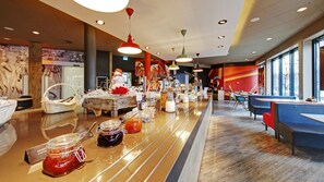 Daily buffet breakfast (EUR 15 per person)