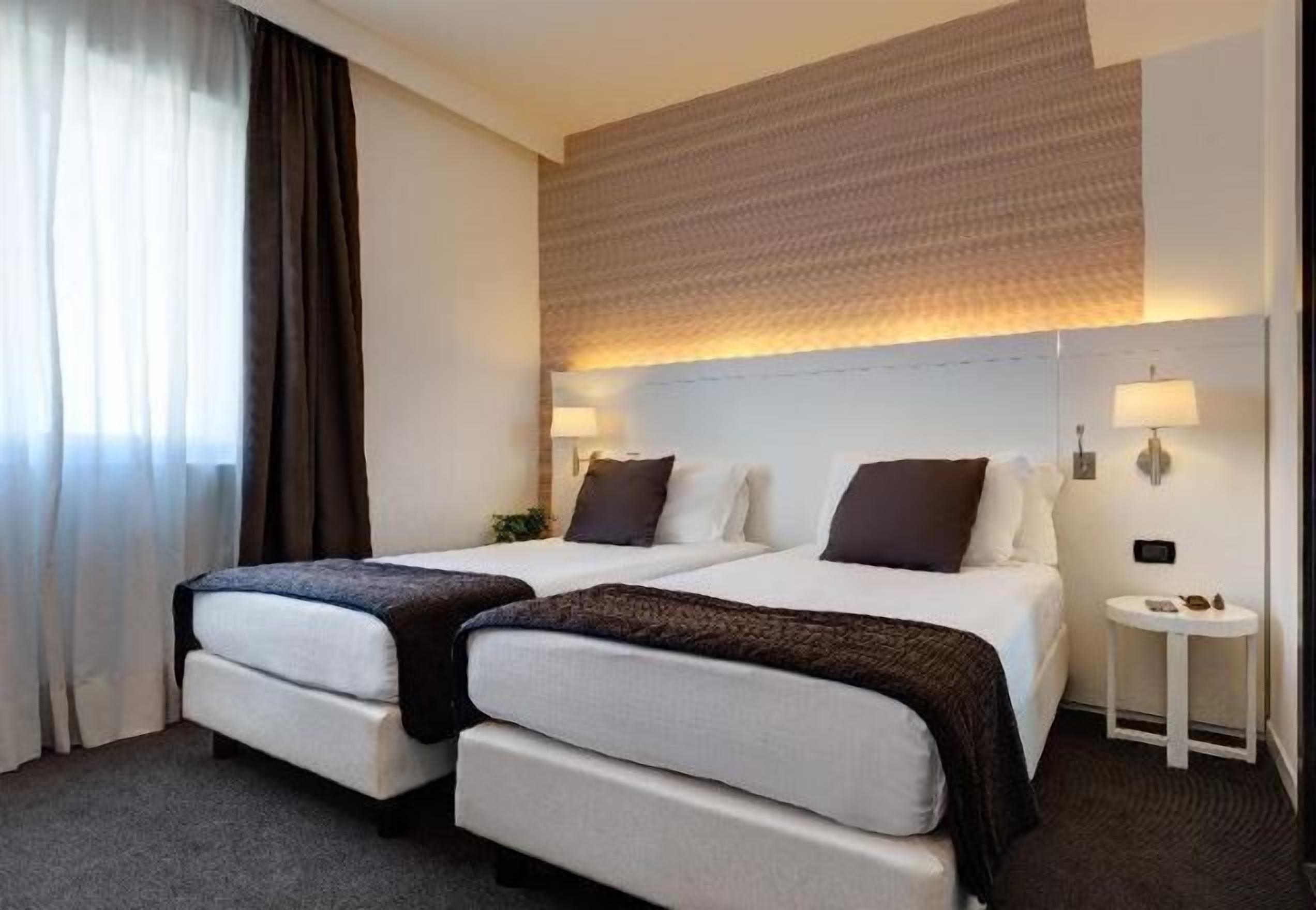 Minibar, in-room safe, desk, blackout curtains