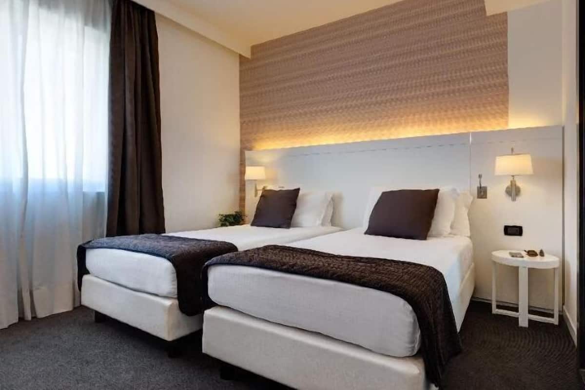 Minibar, in-room safe, desk, blackout curtains