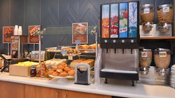 Free buffet breakfast