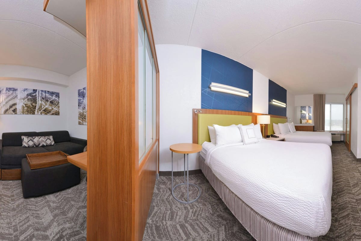 studio, multiple beds, non smoking | premium bedding, down duvets, pillow-top beds, desk