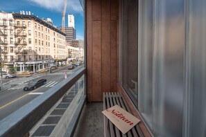 Uitzicht vanuit de kamer