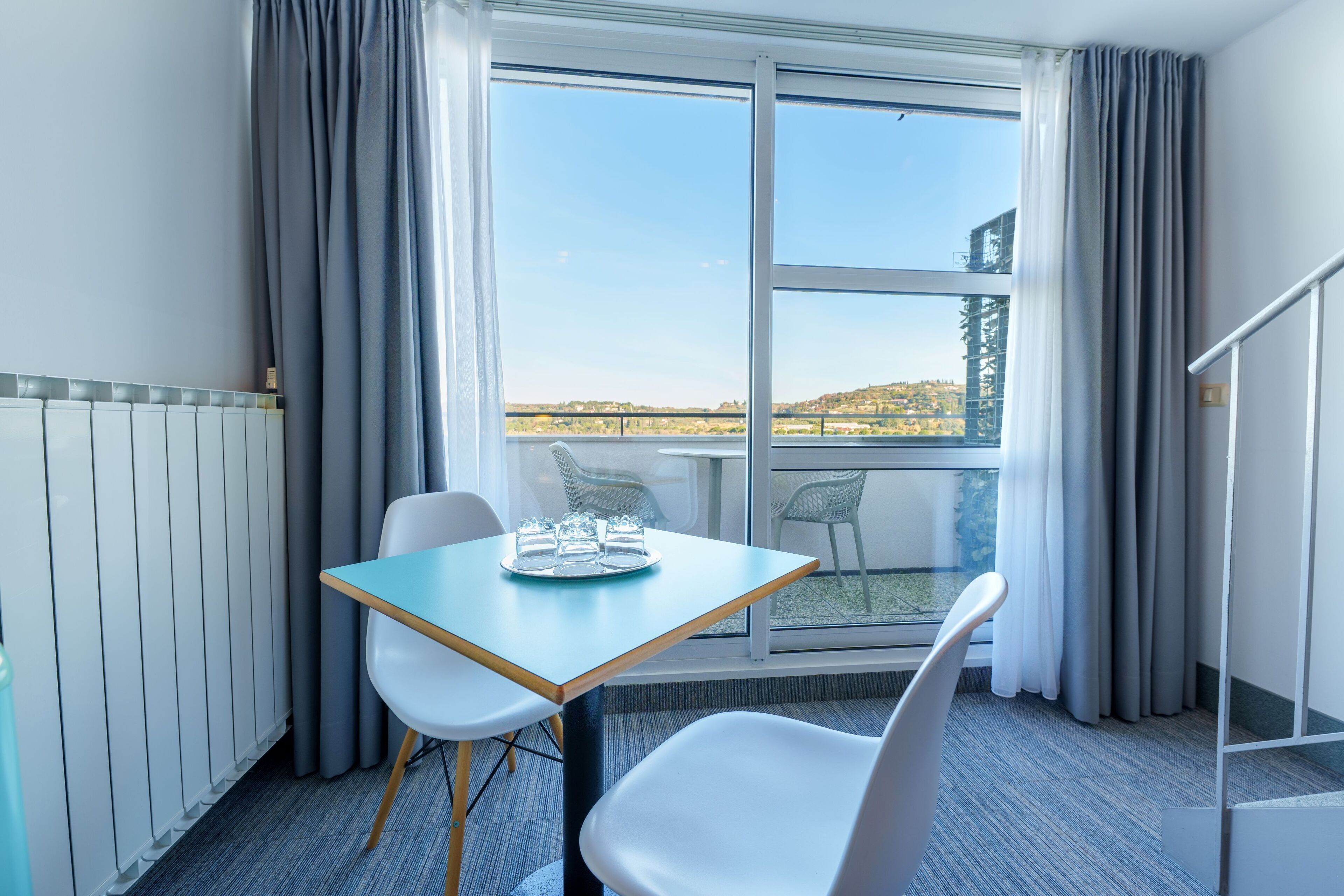 Suite estudio, balcón, vistas al mar | Terraza o patio