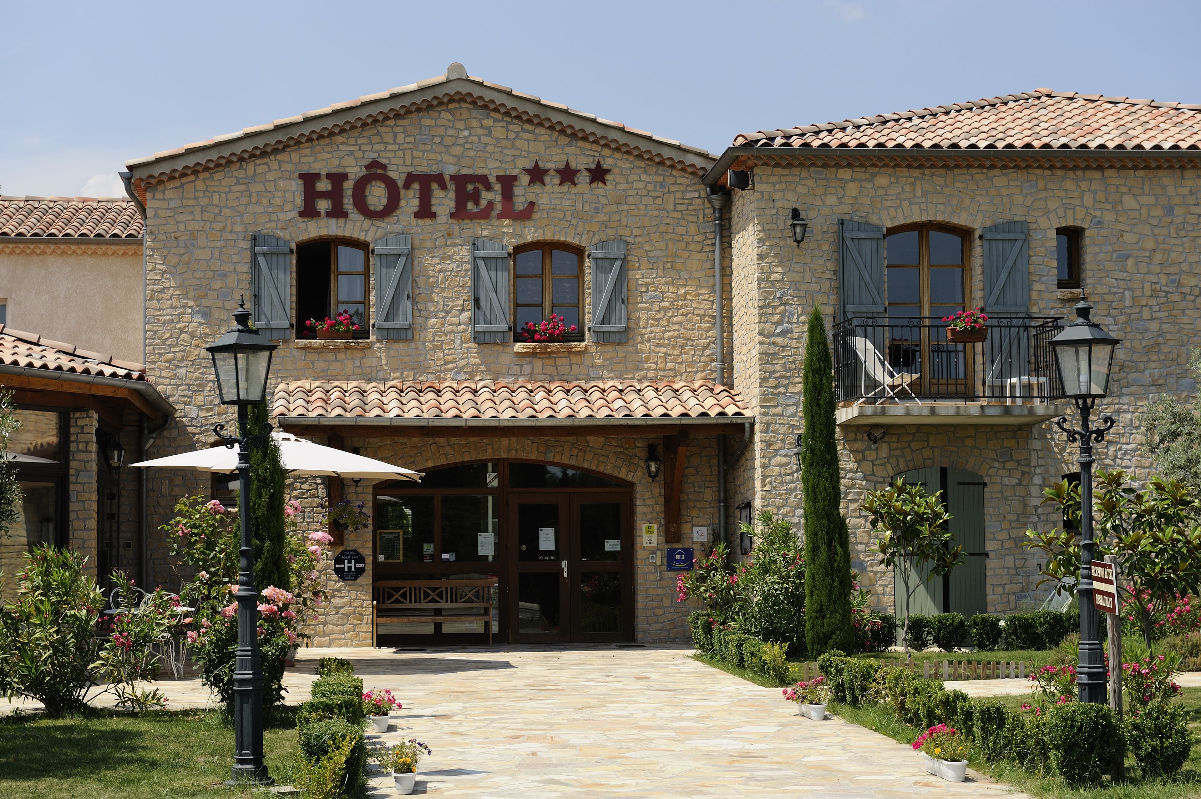 Façade de l’hébergement