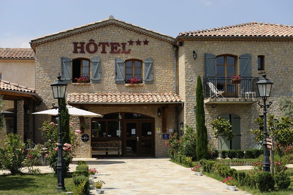 Façade de l’hébergement