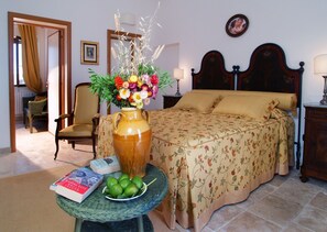 Suite, Balcony | Minibar, in-room safe, soundproofing, cots/infant beds - Masseria Tutosa (Ostuni)