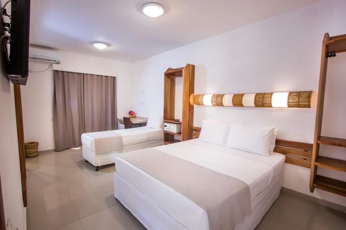 In-room safe, blackout drapes, WiFi (free), bed sheets