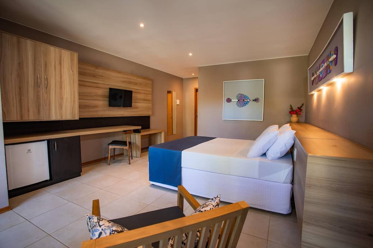 In-room safe, blackout drapes, WiFi (free), bed sheets