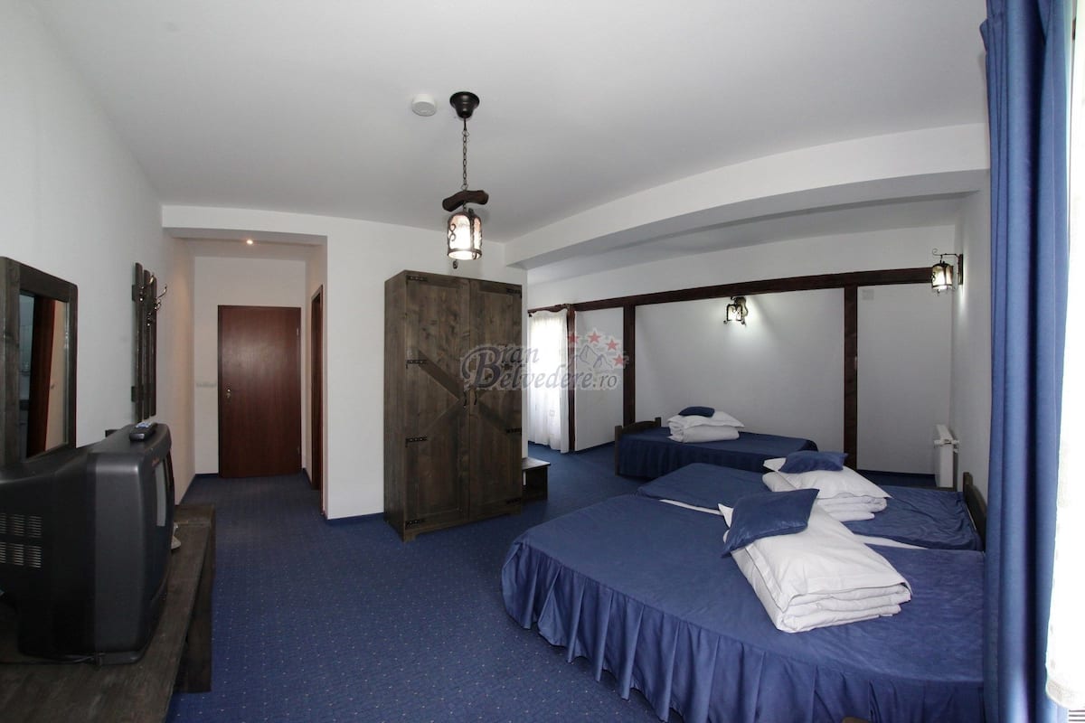 Superior Triple Room, Mountain View | In-room safe, individually furnished, free WiFi, bed sheets