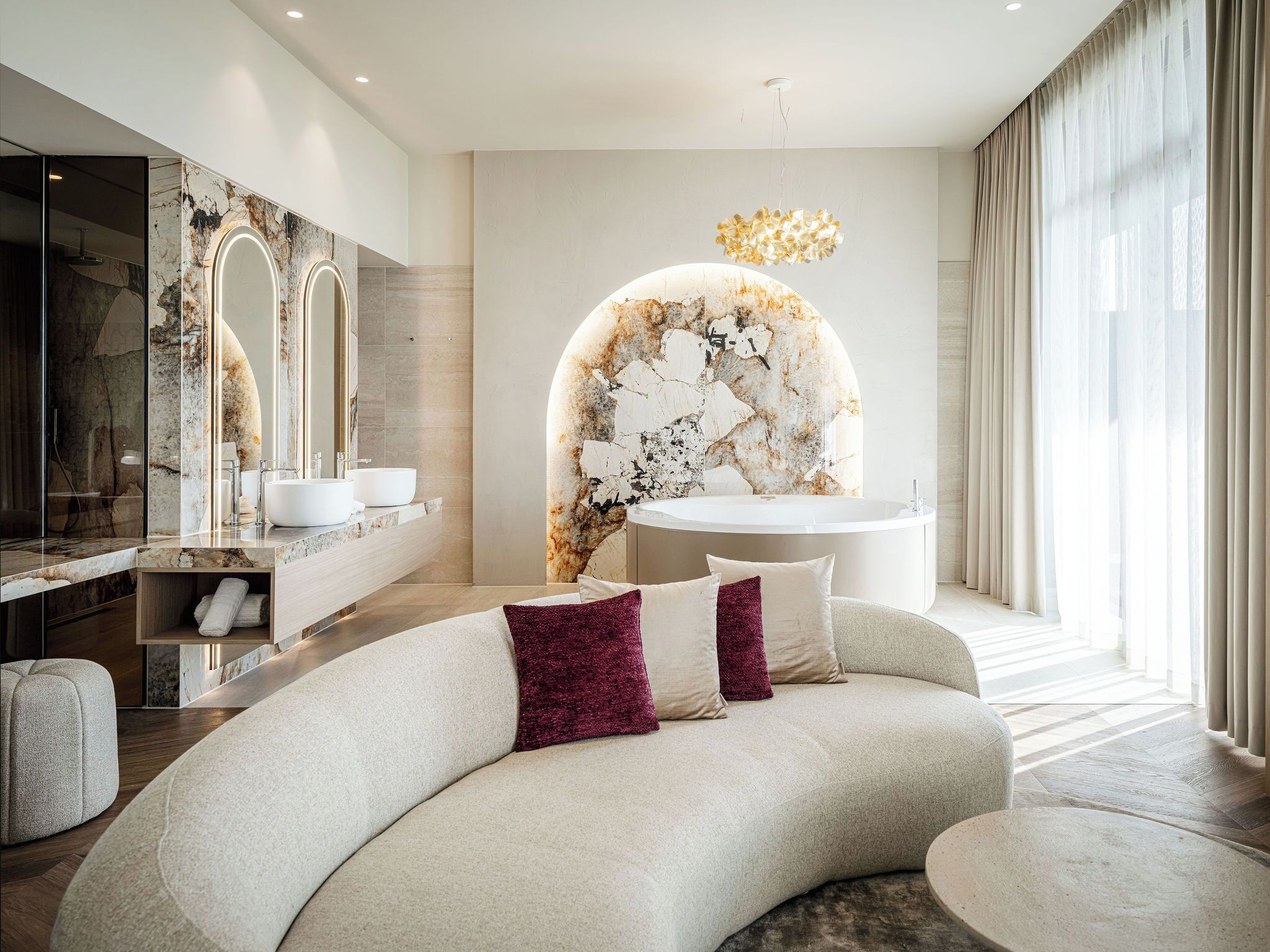 honeymoon suite | living area