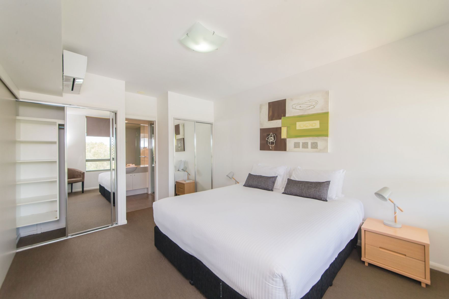 Individually decorated, individually furnished, soundproofing