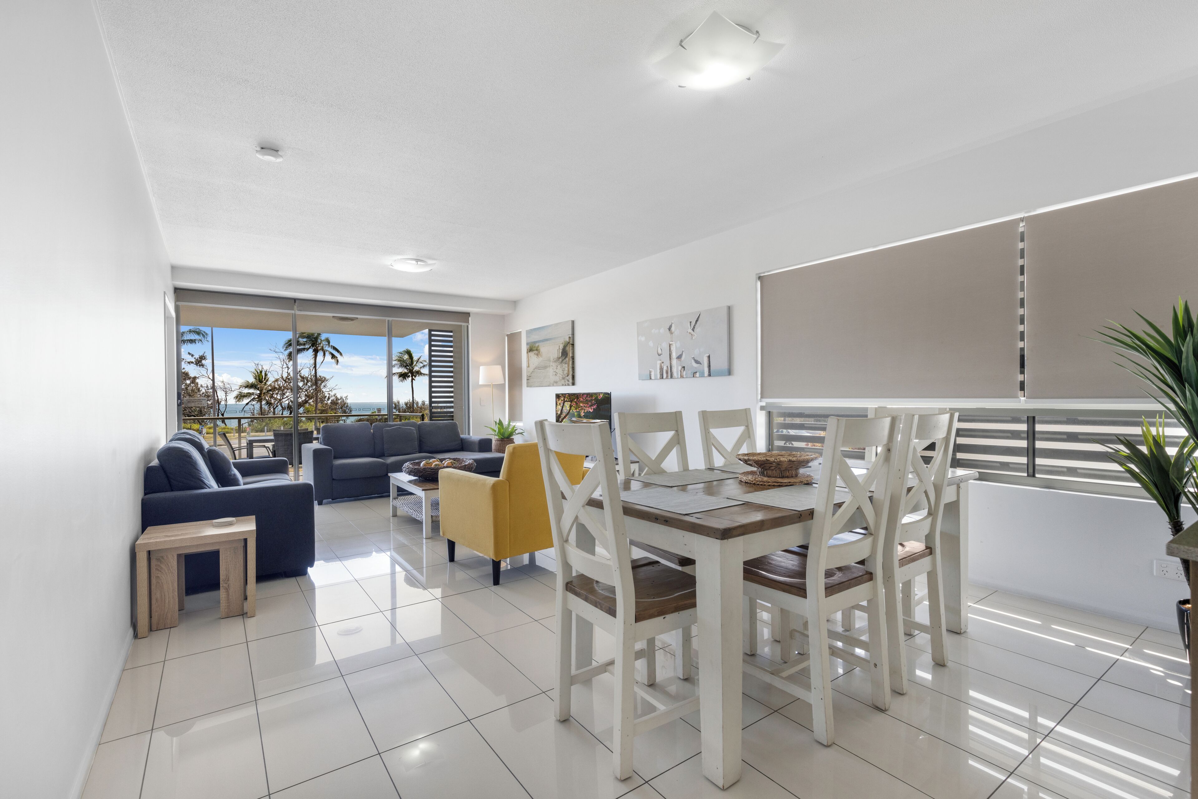 公寓, 3 间卧室, 海洋景观 | 客房内用餐