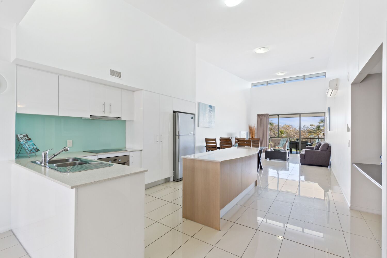 Standard-Apartment, 1 Queen-Bett, Meerblick | Eigene Küche