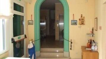 Interior entrance