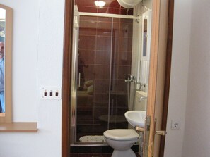 Apartamento para 3 personas | Ducha del cuarto de baño