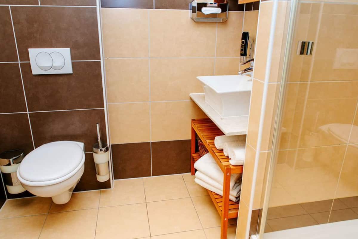 family room (for 3 people) | bathroom | hair dryer, towels