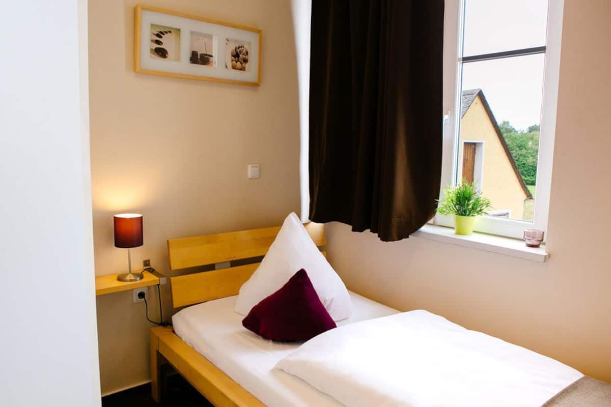 Economy Single Room | Desk, soundproofing, iron/ironing board (on request), free WiFi