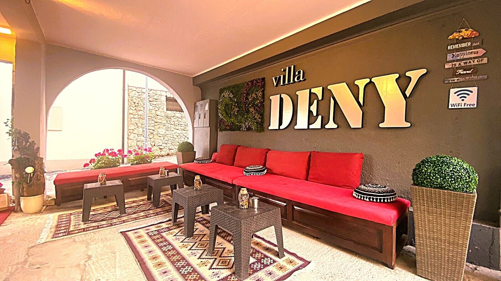 Fassade der Unterkunft