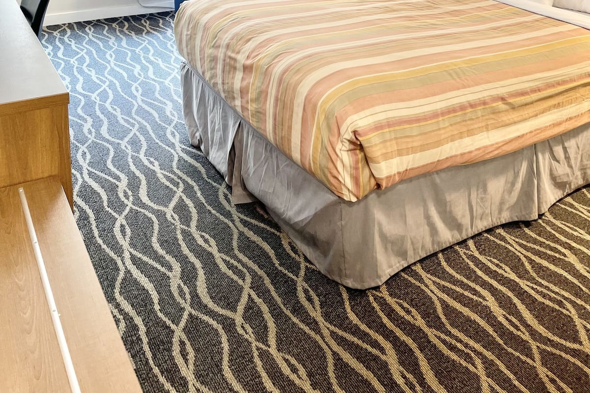 Desk, blackout curtains, iron/ironing board, free WiFi
