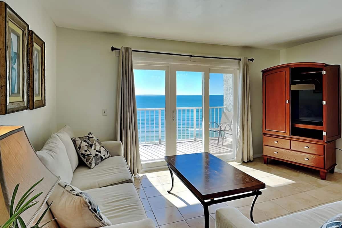 Condo, Multiple Beds, Balcony, Ocean View (#1308 - No Pets Allowed) | Living area