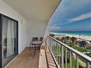 Condo, Multiple Beds, Balcony, Ocean View (#526 - No Pets) | Outdoor dining - Summit Beach Resort by Resort Collection (Panama City Beach)