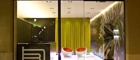 Entrada de la propiedad