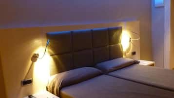 Down duvets, in-room safe, desk, blackout curtains