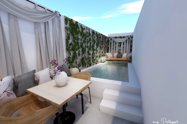 Junior Suite, Hot Tub | Premium bedding, in-room safe, desk, free WiFi