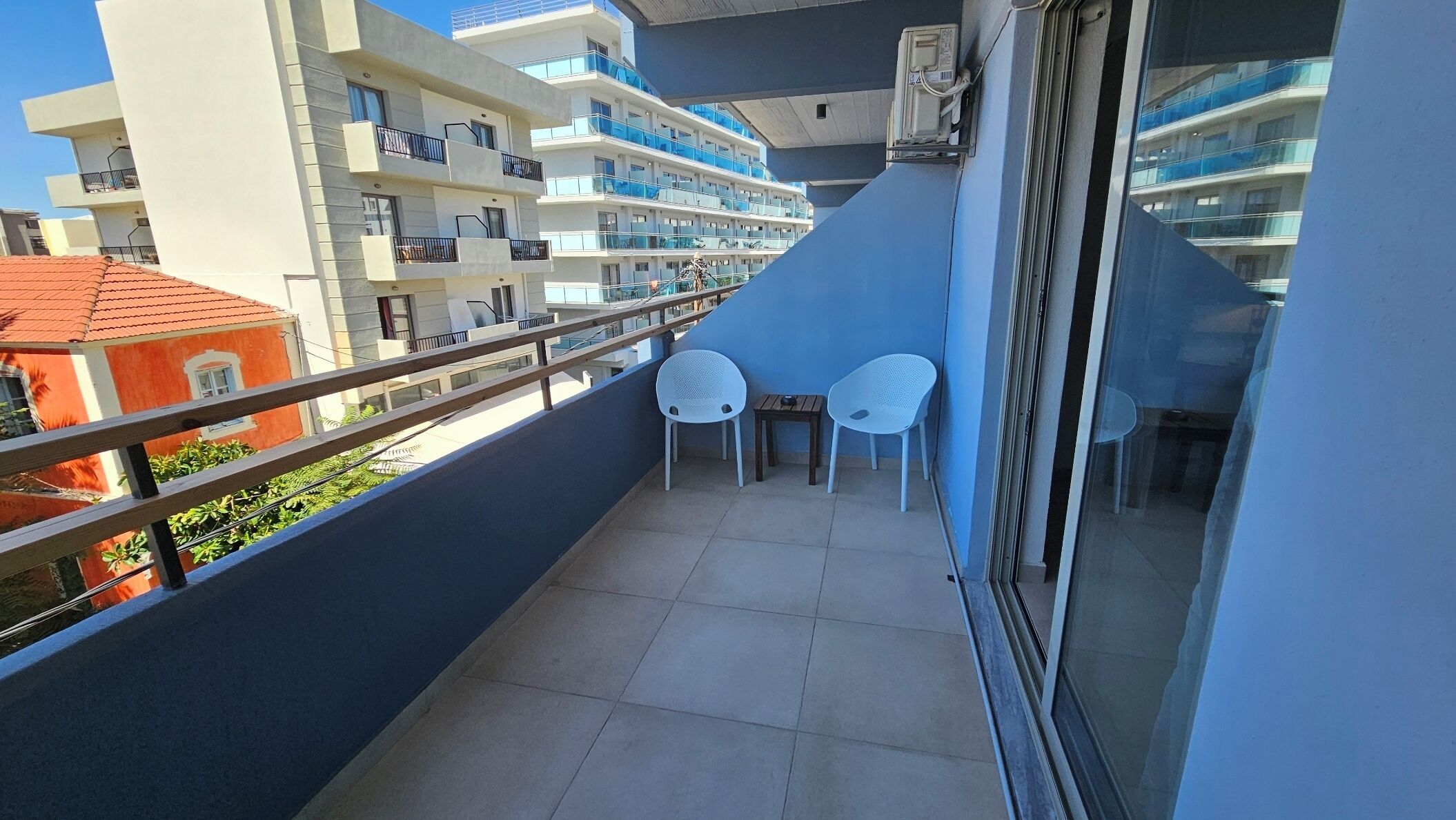 twin room | terrace/patio