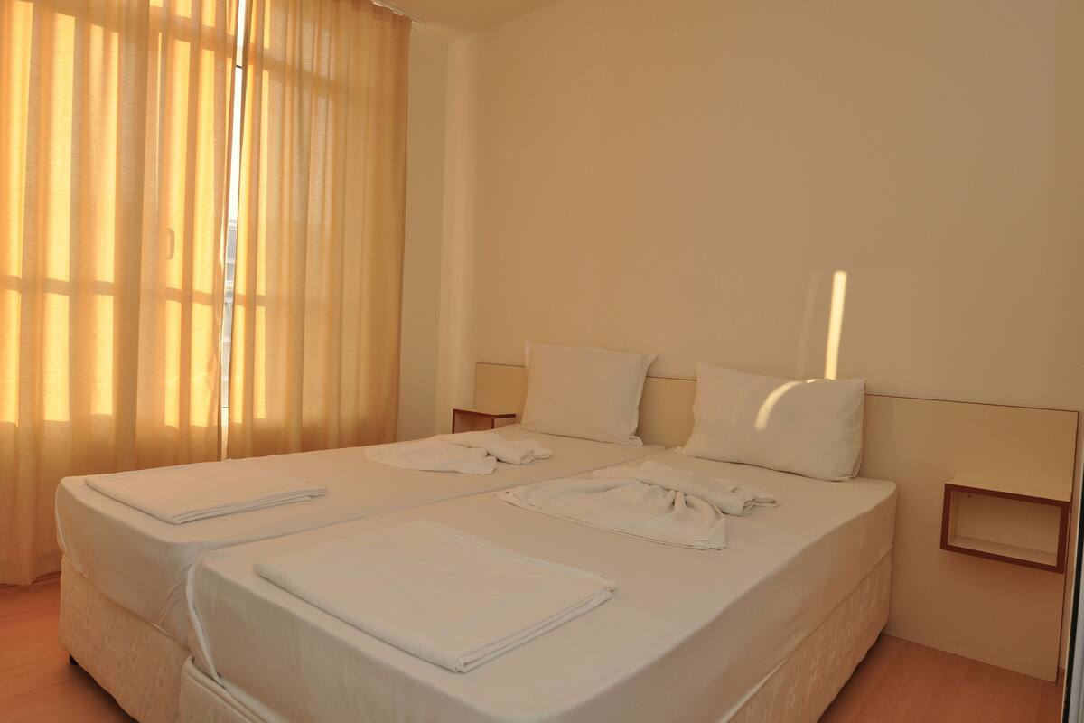 Standard Double Room, Balcony | Blackout drapes, iron/ironing board (on request), WiFi (surcharge)