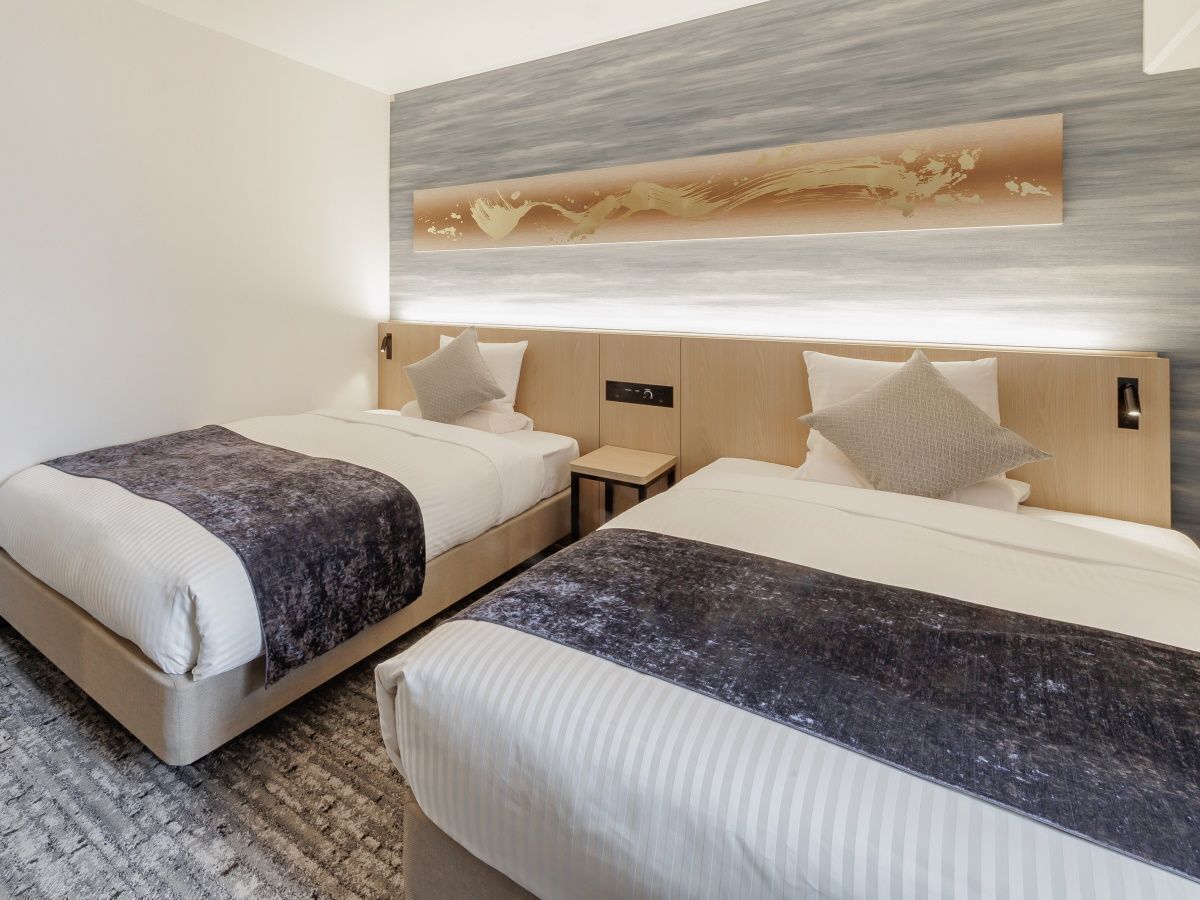 標準雙床房, 非吸煙房 | 房內夾萬、書桌、遮光窗簾/窗簾、熨斗/熨衫板